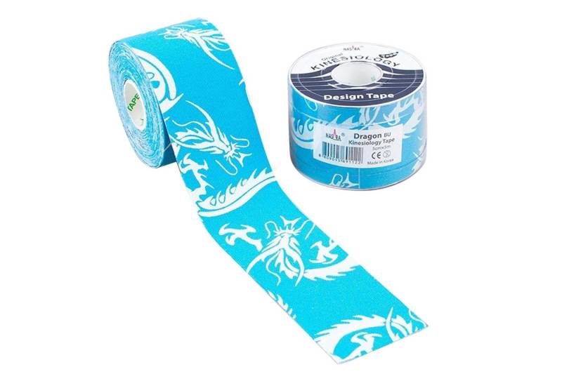 NASARA Kinesiologie-Tape Dragon Kinesiology Tape von NASARA, blau/Türkis von NASARA