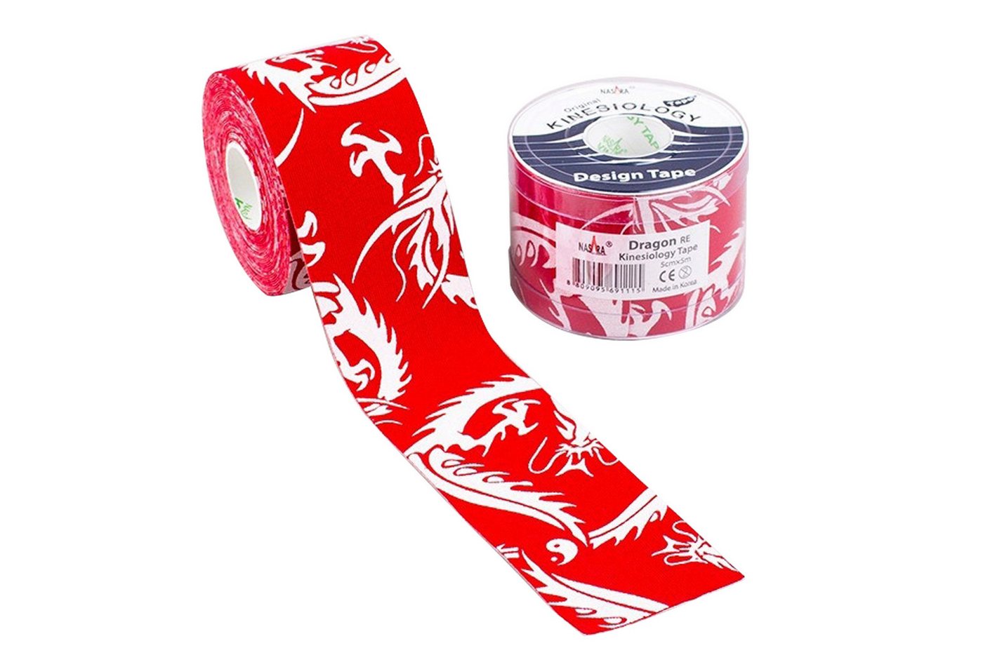 NASARA Kinesiologie-Tape Dragon Kinesiology Tape von NASARA, rot von NASARA