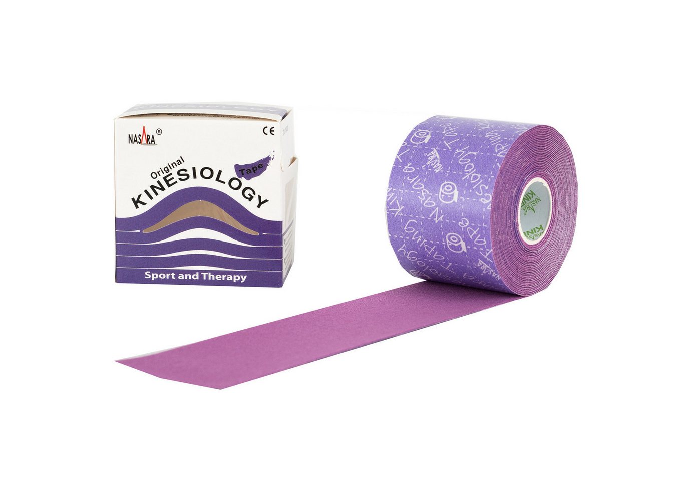 NASARA Kinesiologie-Tape NASARA Kinesio Tape, 5cm x 5m von NASARA