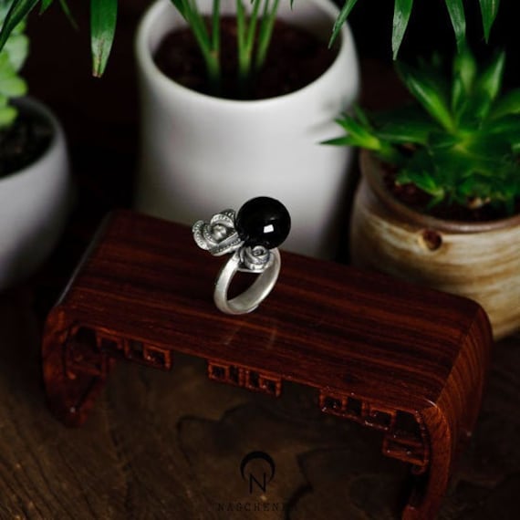 Korea Ring Silber Handwerk Edelstein Von Naschenka Ihre Größe Hanbok Bestes Geschenk Jahrestagsgeschenk von NASCHENKAseoul