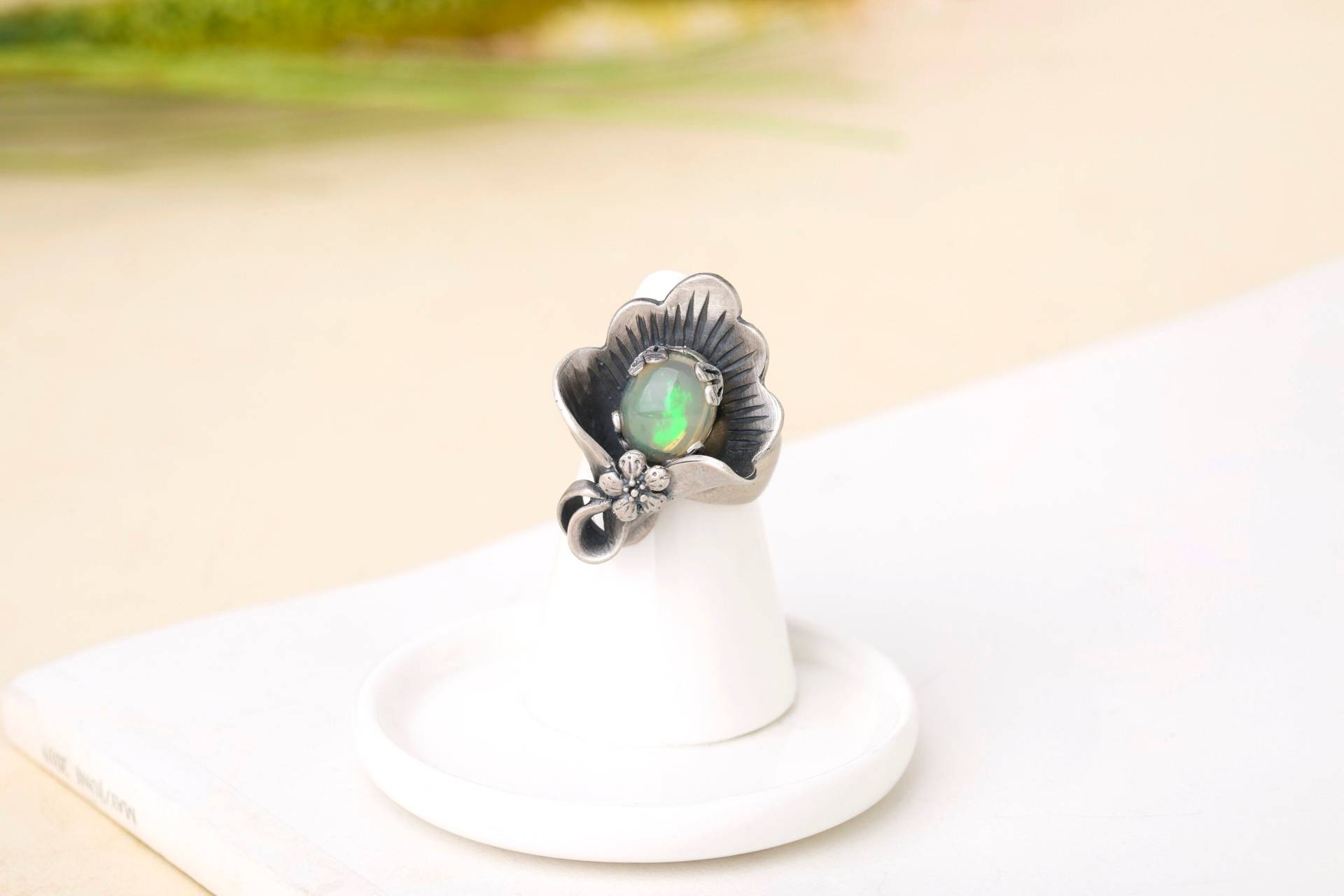 Silber Handwerk Edelstein Ring Von Naschenka Ihre Größe Hanbok Bestes Geschenk Jahrestag Korea von NASCHENKAseoul
