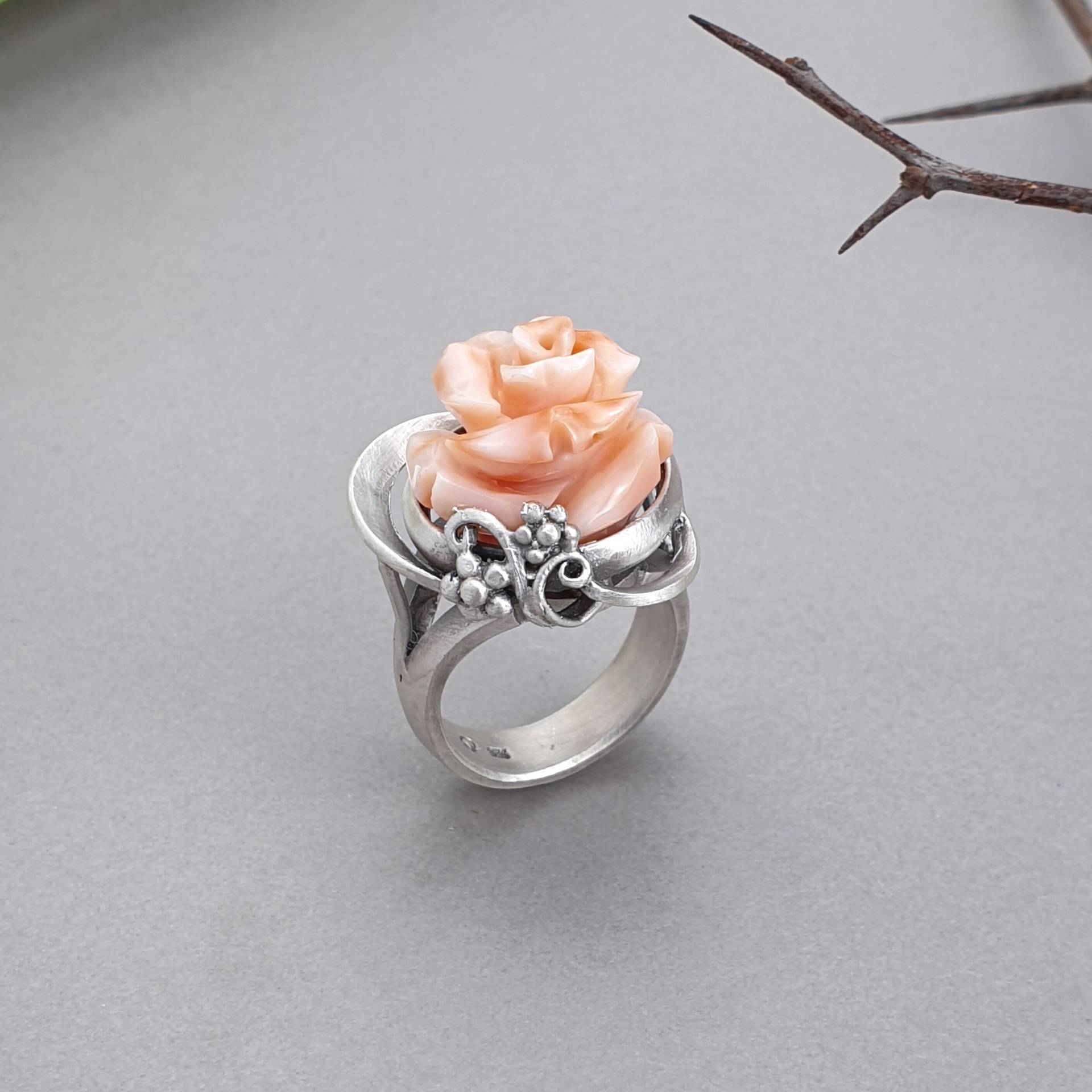 Silber Handwerk Edelstein Ring Von Nassenka Ihre Größe Hanbok Bestes Geschenk Geburtstagsgeschenk Korea von NASCHENKAseoul