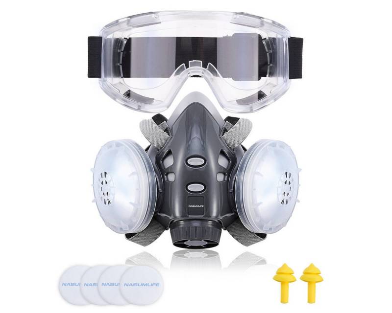 NASUM Atemschutz-Vollmaske M308 - Professioneller Atemschutz für maximalen Schutz von NASUM