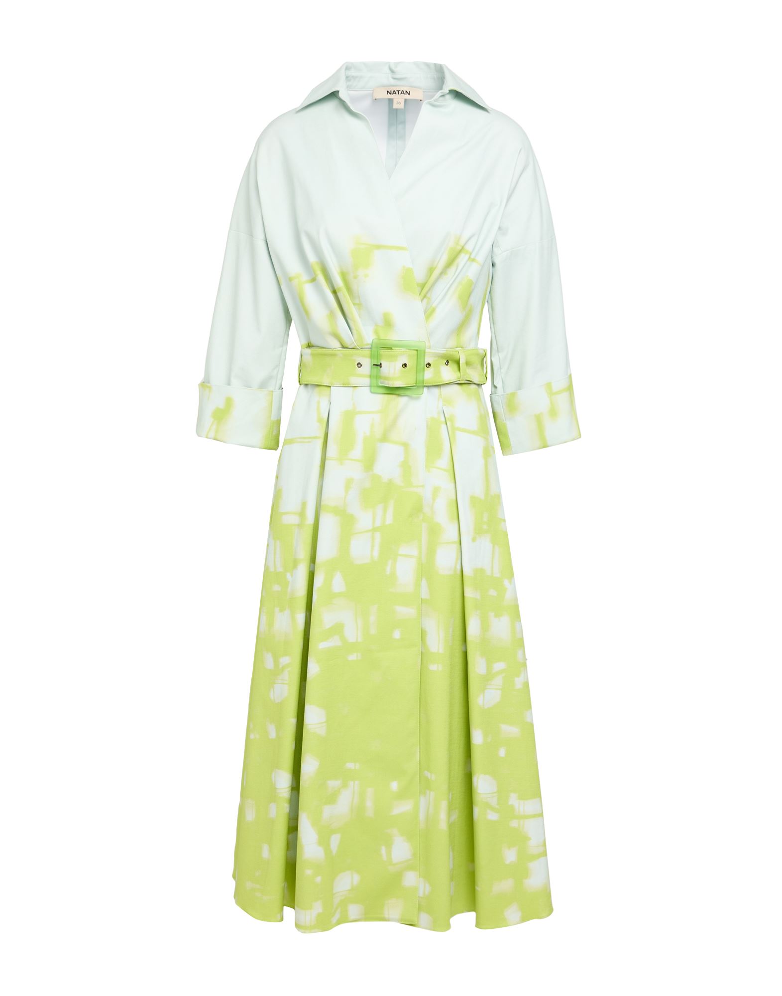 NATAN Midi-kleid Damen Säuregrün von NATAN
