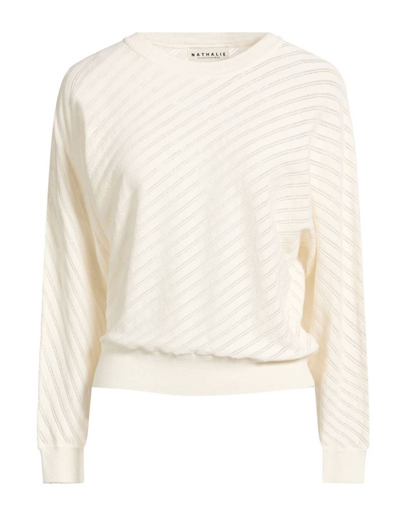 NATHALIE VLEESCHOUWER Pullover Damen Elfenbein von NATHALIE VLEESCHOUWER