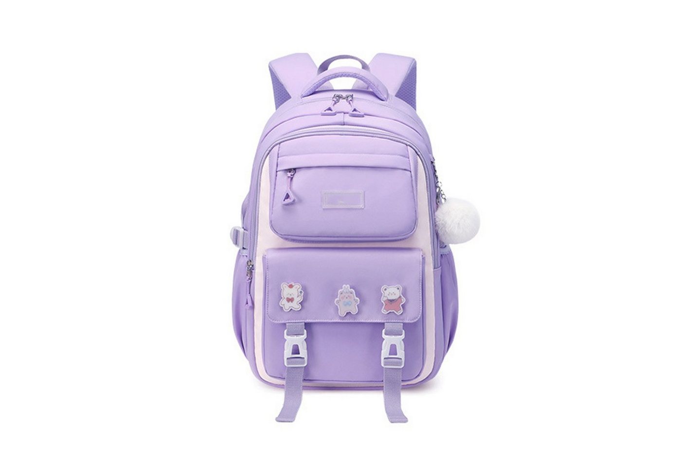 NATICY Rucksack Niedlicher Rucksack Für Mädchen, Tragbar Backpack, Große Schultasche von NATICY