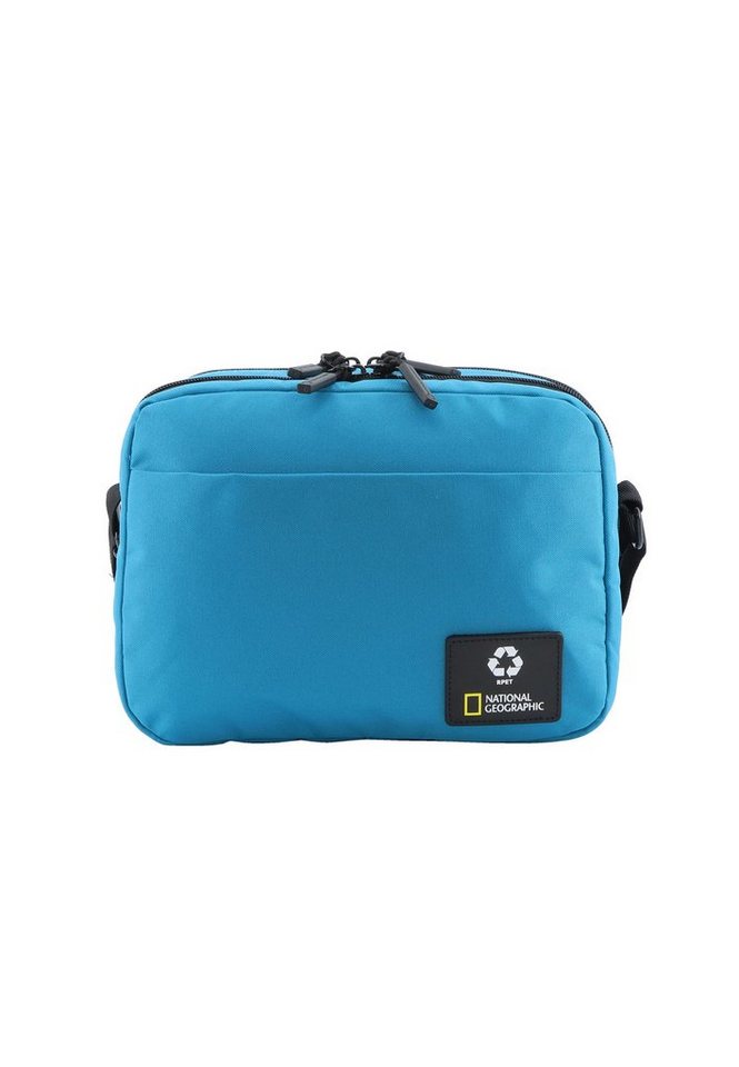 NATIONAL GEOGRAPHIC Schultertasche OCEAN, aus recycelten PET-Flaschen von NATIONAL GEOGRAPHIC