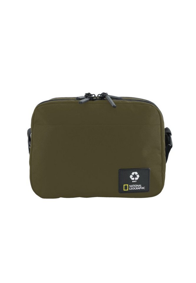 NATIONAL GEOGRAPHIC Schultertasche OCEAN, hergestellt aus recycelten PET-Flaschen von NATIONAL GEOGRAPHIC