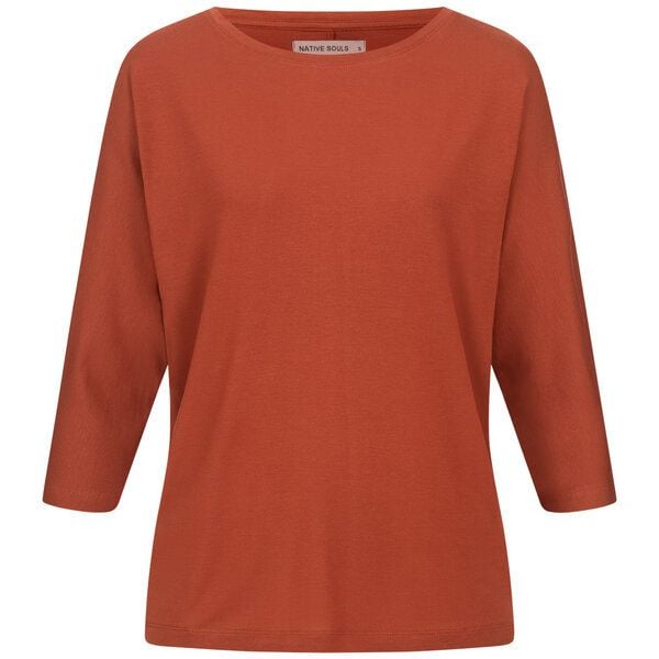 NATIVE SOULS Lyocell 3/4-Arm Longsleeve Damen von NATIVE SOULS