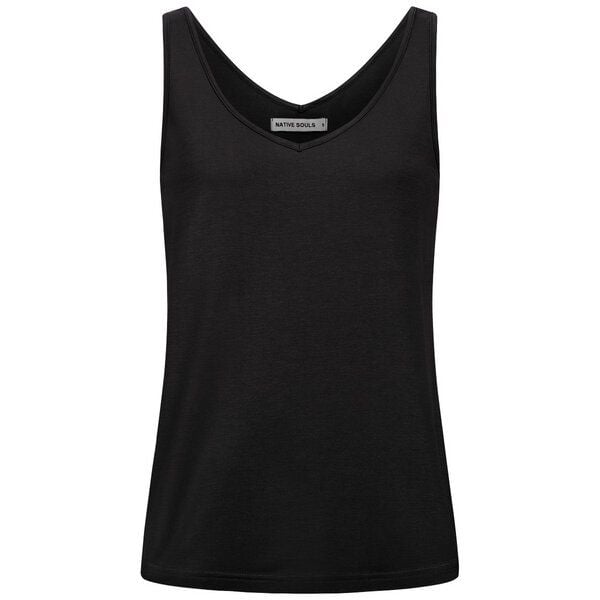 NATIVE SOULS Lyocell Damen V-Neck Top von NATIVE SOULS