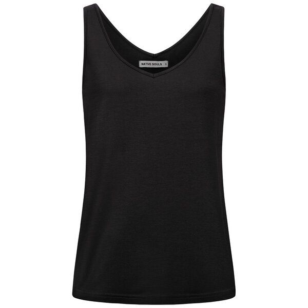 NATIVE SOULS Lyocell Damen V-Neck Top von NATIVE SOULS