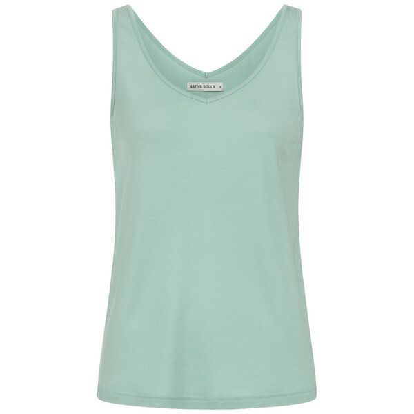 NATIVE SOULS Lyocell Damen V-Neck Top von NATIVE SOULS