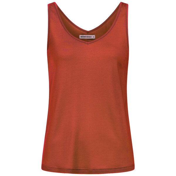 NATIVE SOULS Lyocell Damen V-Neck Top von NATIVE SOULS