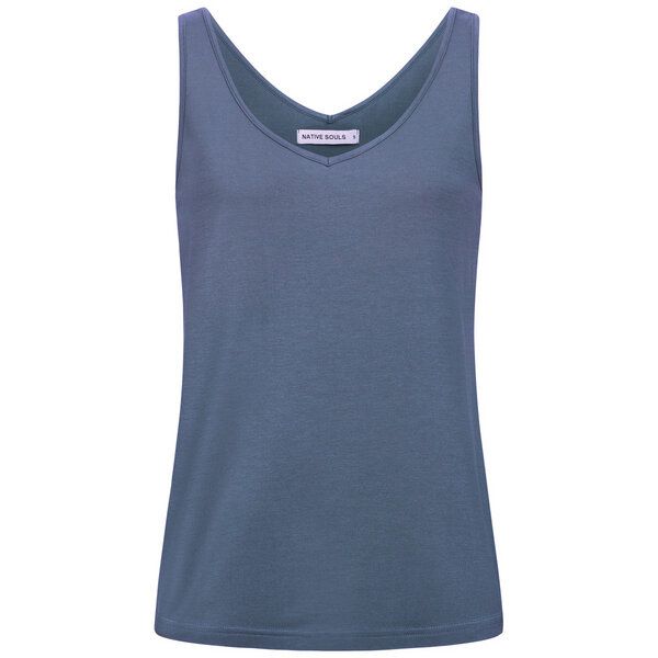 NATIVE SOULS Lyocell Damen V-Neck Top von NATIVE SOULS