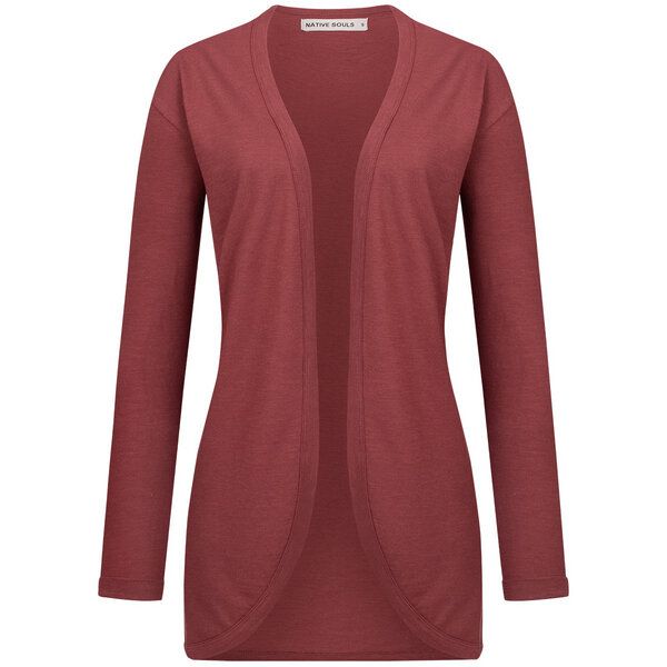 NATIVE SOULS Slub Cardigan Damen von NATIVE SOULS