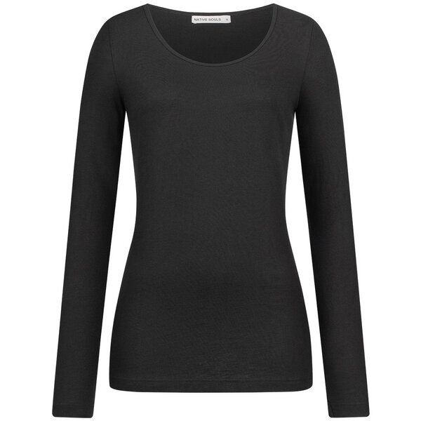 NATIVE SOULS Slub Longsleeve Basic Damen von NATIVE SOULS