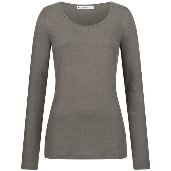 NATIVE SOULS Slub Longsleeve Basic Damen von NATIVE SOULS