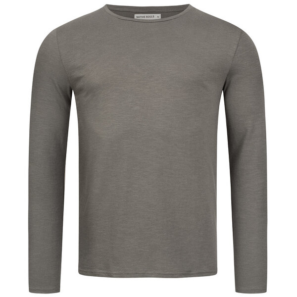 NATIVE SOULS Slub Longsleeve Basic Herren von NATIVE SOULS