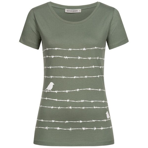 NATIVE SOULS T-Shirt Damen - Barbwire von NATIVE SOULS