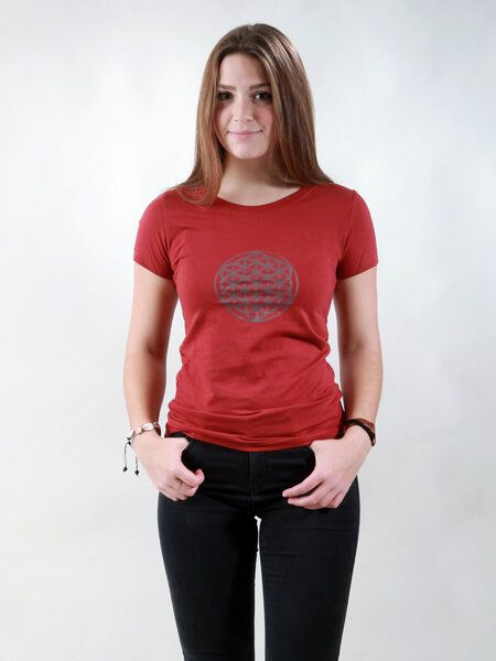NATIVE SOULS T-Shirt Damen - Flower of Life von NATIVE SOULS