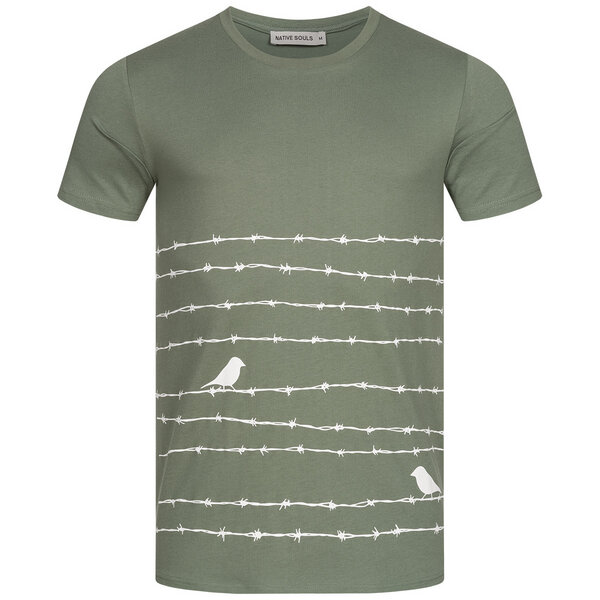 NATIVE SOULS T-Shirt Herren - Barbwire von NATIVE SOULS