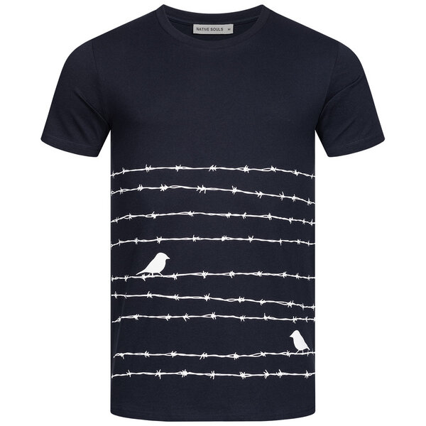 NATIVE SOULS T-Shirt Herren - Barbwire von NATIVE SOULS