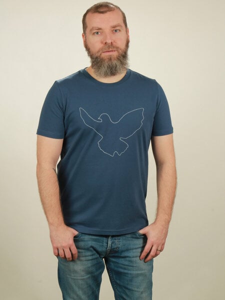 NATIVE SOULS T-Shirt Herren - Dove - dark blue von NATIVE SOULS