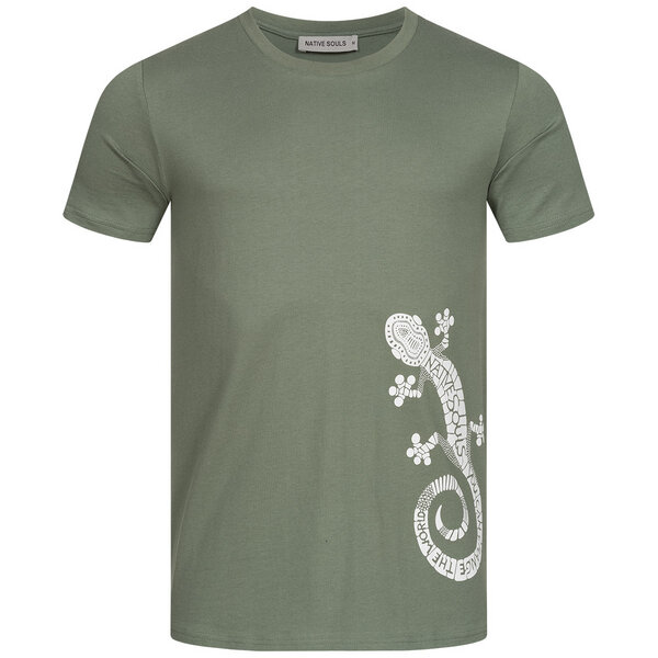 NATIVE SOULS T-Shirt Herren - Gecko von NATIVE SOULS