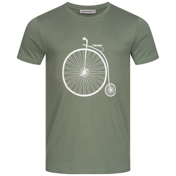 NATIVE SOULS T-Shirt Herren - Retro Bike von NATIVE SOULS