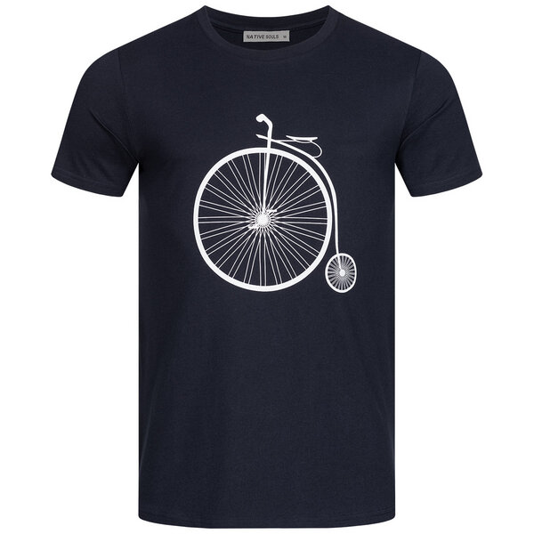 NATIVE SOULS T-Shirt Herren - Retro Bike von NATIVE SOULS