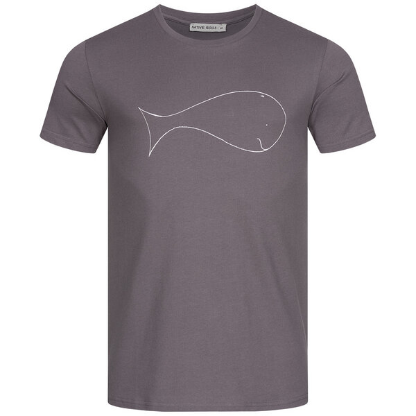 NATIVE SOULS T-Shirt Herren - Whale von NATIVE SOULS