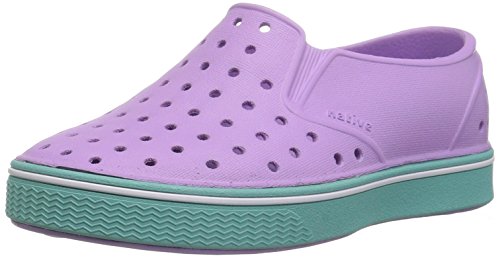 Native Kids Miles Water Proof Shoes, Lavendar Purple/Pool Blue, 13 Medium US Little Kid von Native