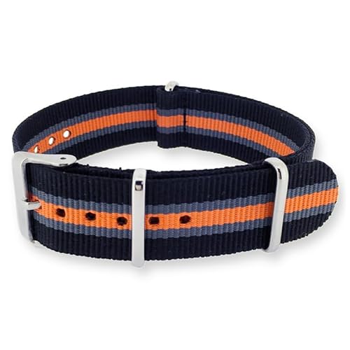 Natos.com - Heritage Tudor Style Schwarz NATO Uhrenarmband G10 Military Nylon Strap - 22 mm Natos.com - Heritage Tudor Style Schwarz NATO Uhrenarmband G10 Military Nylon Strap - 22 mm von Natos.com