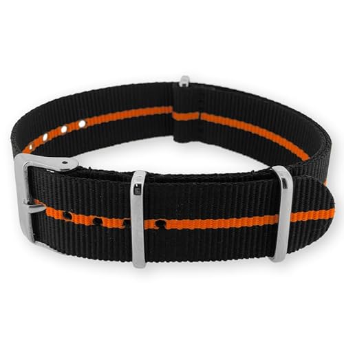 Natos.com - Skunk Orange NATO Uhrenarmband G10 Military Nylon Strap - 22 mm Natos.com - Skunk Orange NATO Uhrenarmband G10 Military Nylon Strap - 22 mm von Natos.com