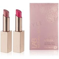 NATURAL BEAUTY - LAB Lipstick Set: L03 Rose Oasis + L04 Coral Aqua 2 pcs von NATURAL BEAUTY