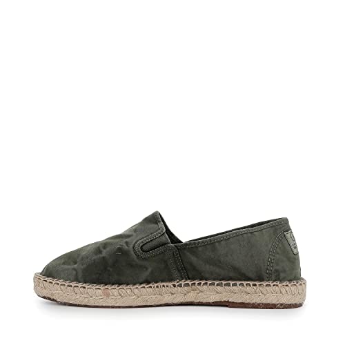 Natural World Eco - 325E - Natural World Men's Espadrilles - Organic Cotton - 100% EcoFriendly - Green Color von NATURAL WORLD ECO FRIENDLY