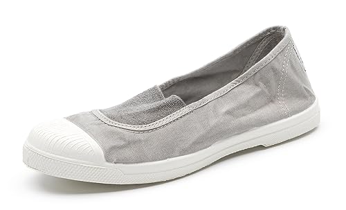 Natural World Eco - 103E Women's Trainers - Organic Cotton - 100% EcoFriendly - Light Grey Color von Natural World
