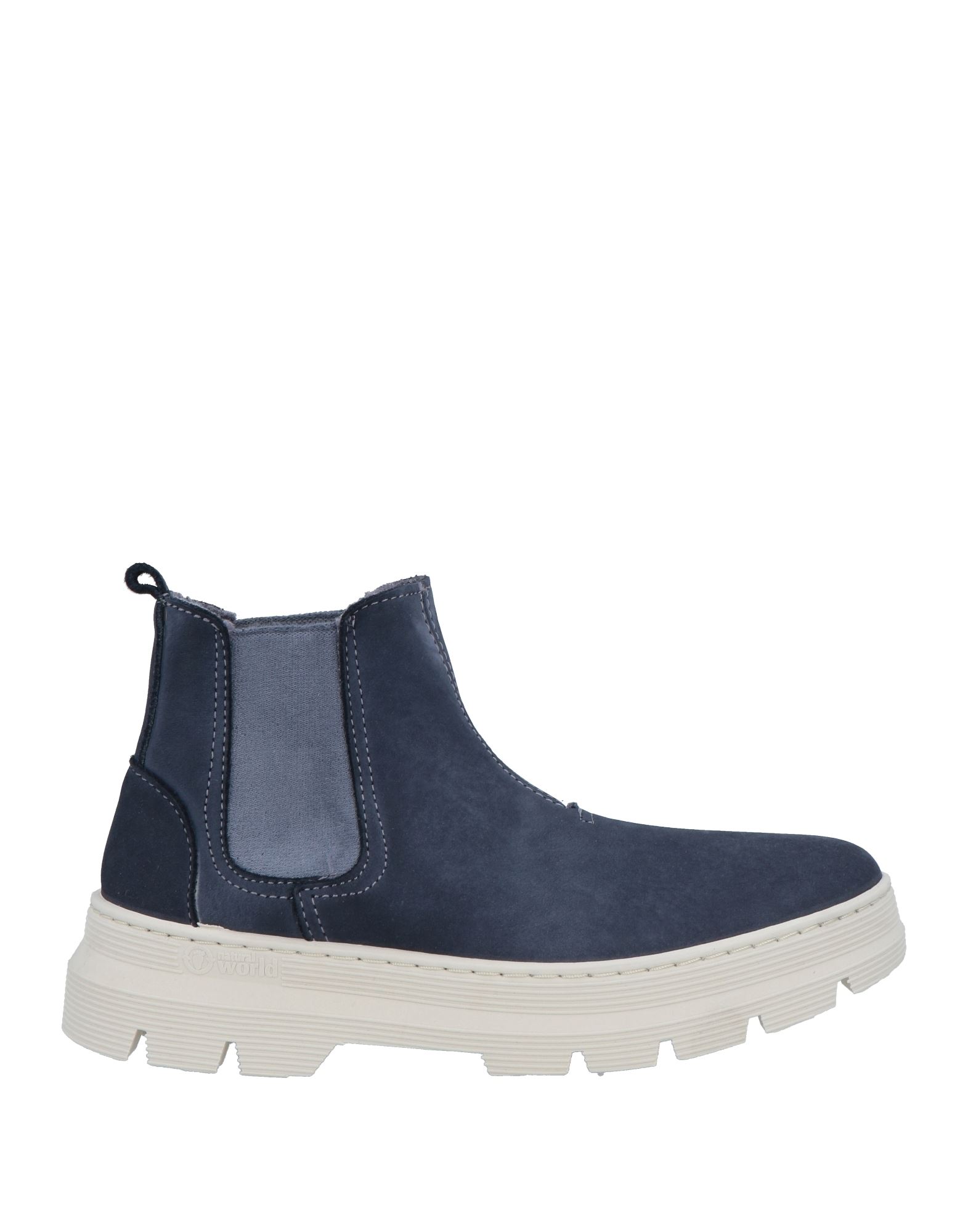 NATURAL WORLD Stiefelette Damen Marineblau von NATURAL WORLD