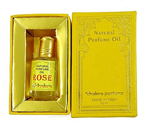 Chakra 100% reines natürliches Parfüm-Rosen-Öl-Duftöl 10ml von NATURAL