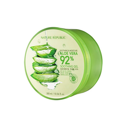 NATURE REPUBLIC - Soothing & Moisture Aloe Vera 92% Soothing Gel - 300ml von NATURE REPUBLIC