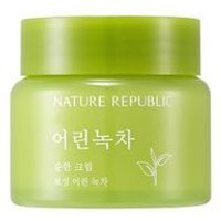 NATURE REPUBLIC - Young Green Tea Mild Cream - Feuchtigkeitsgelcreme von NATURE REPUBLIC