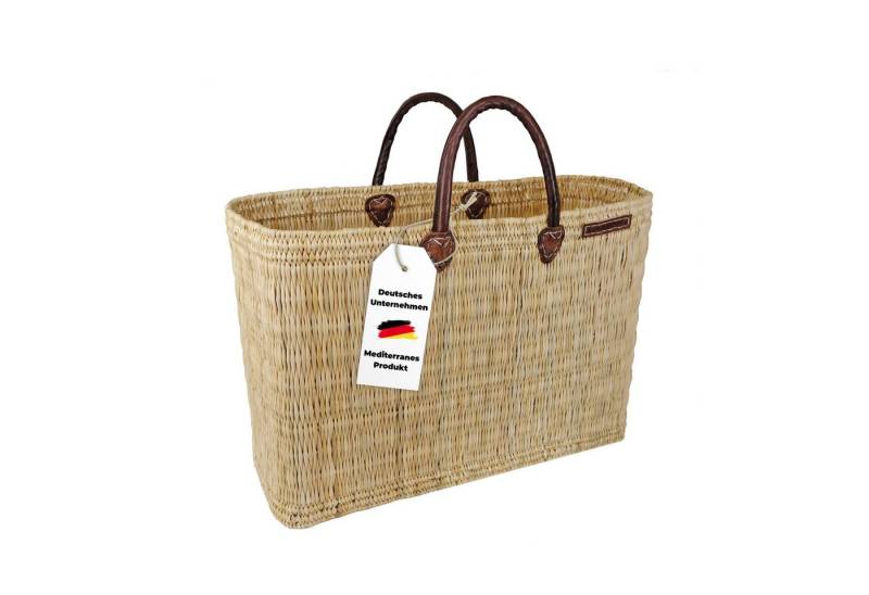 NATUREHOME Strandtasche Tasche XL Schilfrohr Einkaufstasche extra groß, Handarbeit, Echtes Schilfrohr, Nachhaltig von NATUREHOME