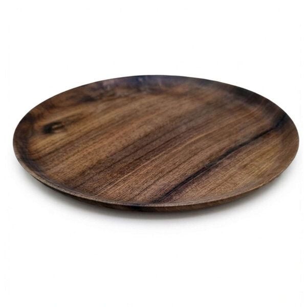 NATUREHOME Teller aus Nussbaumholz in versch. Größen von NATUREHOME