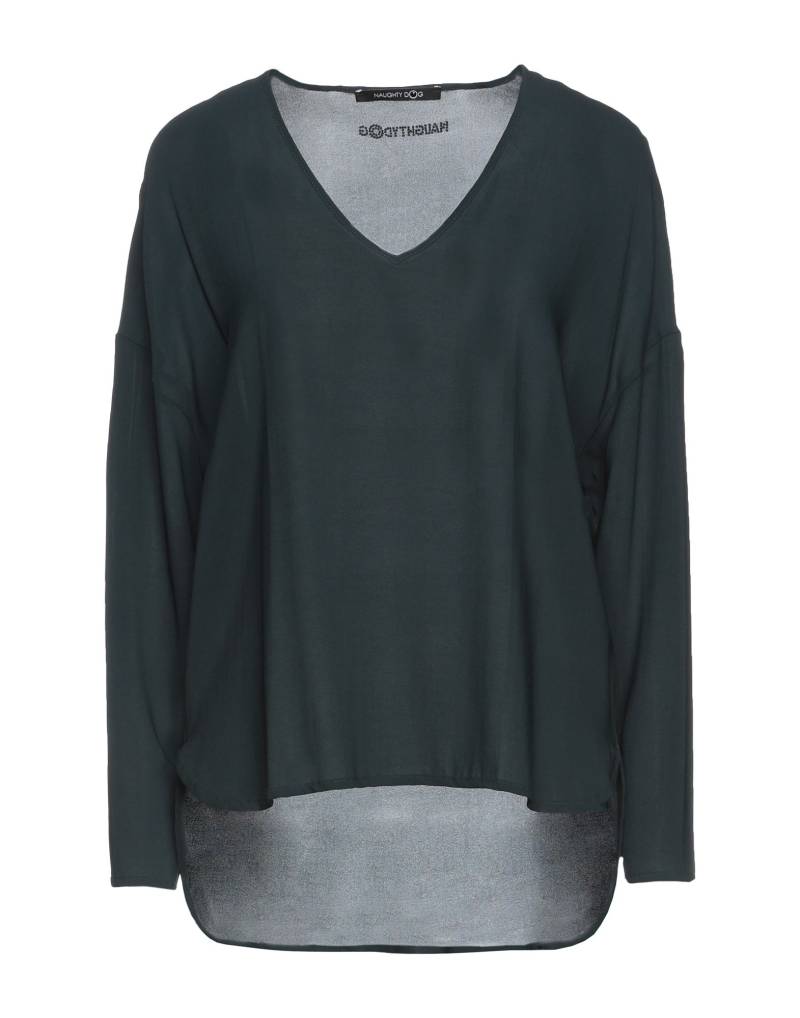 NAUGHTY DOG Top Damen Dunkelgrün von NAUGHTY DOG