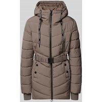 NAUTGÅRD Steppjacke mit Gürtel Modell 'BIG BANG midi' in Stein, Größe M von NAUTGÅRD