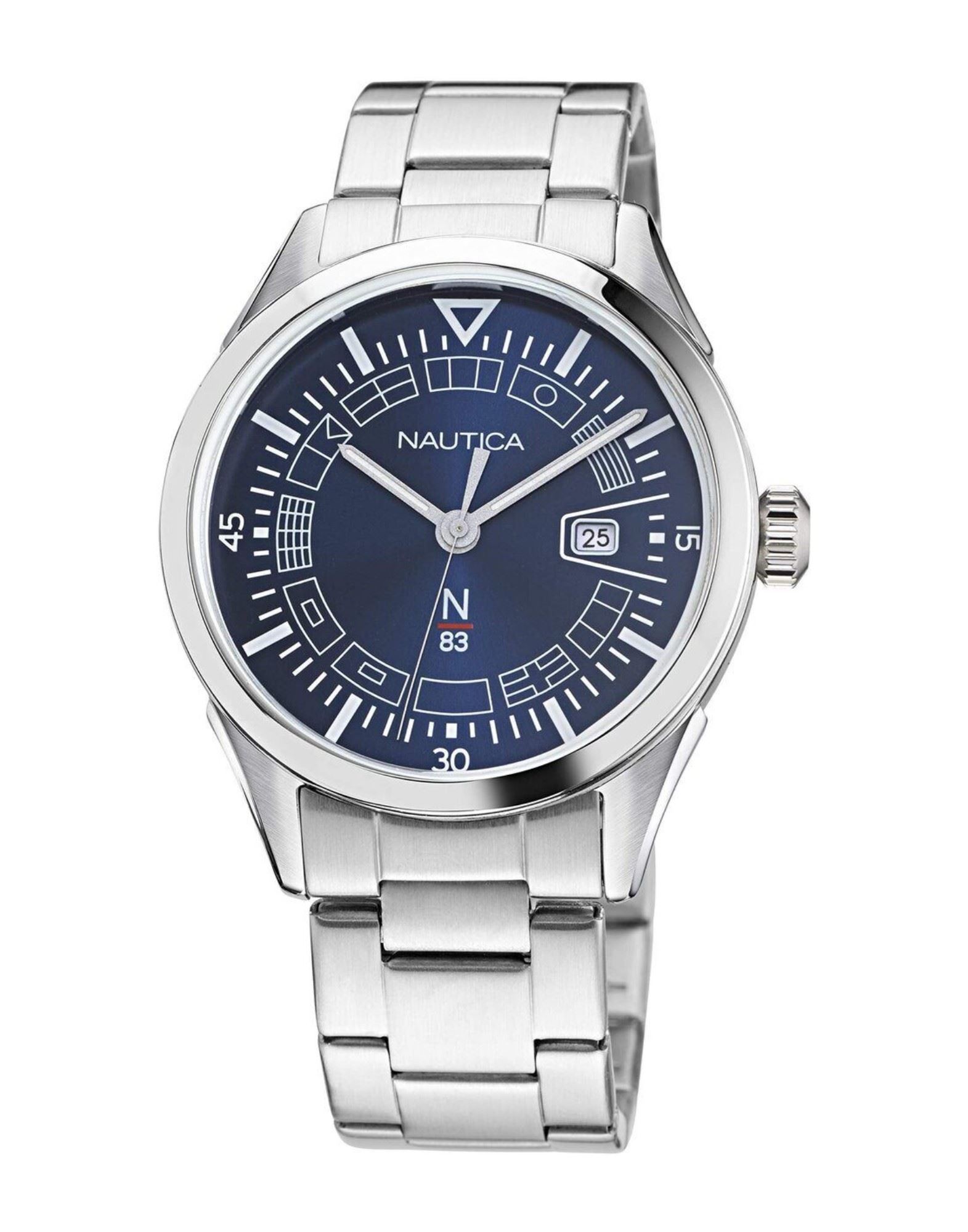 NAUTICA Armbanduhr Herren Silber von NAUTICA