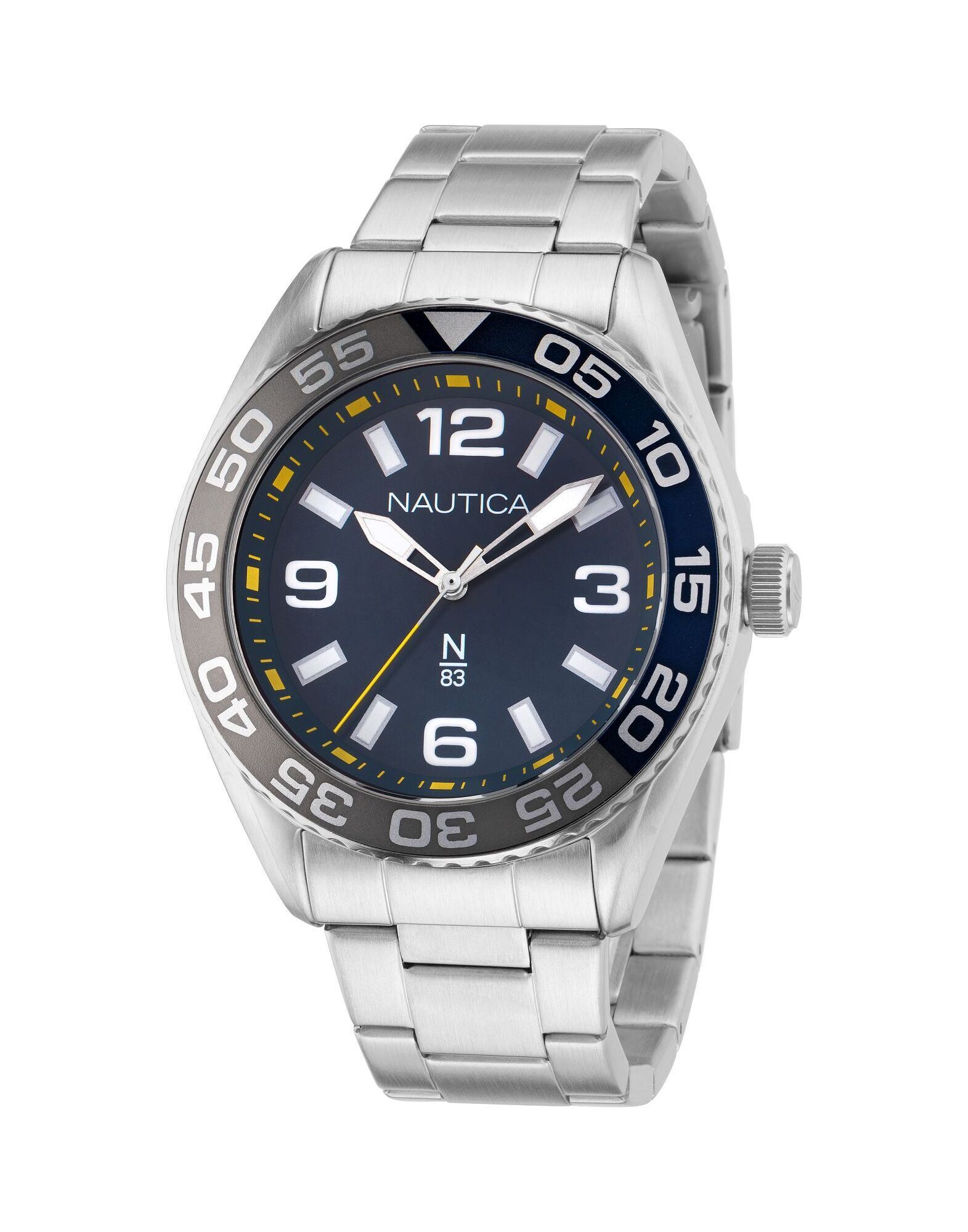 NAUTICA Armbanduhr Herren Silber von NAUTICA