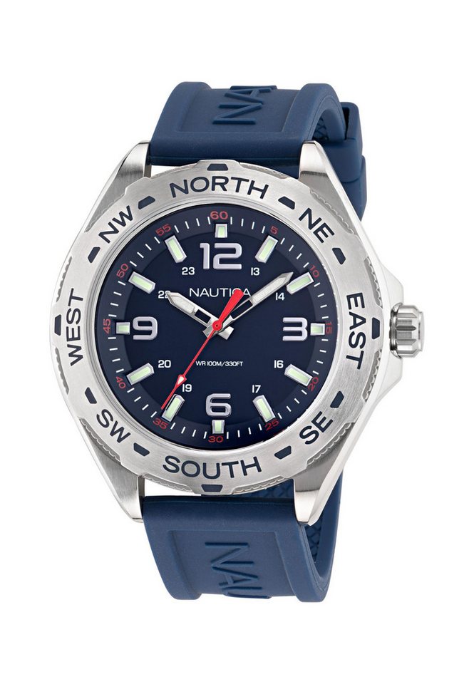 NAUTICA Quarzuhr CLEARWATER BEACH, (1-tlg), Quartz Analog von NAUTICA