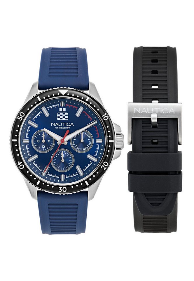 NAUTICA Quarzuhr NCT WINDROSE, (1-tlg), Quartz Analog von NAUTICA
