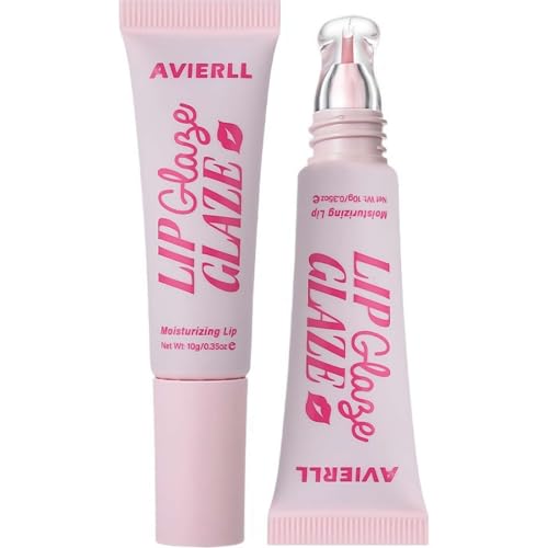 Beauty Moisturizing Lip Gloss with Shimmer - Hydrating Liquid Lip Oil for Adults, Nourishing 3D Effect, Long Lasting Lip Plumper & Glossy Lip Shine Cosmetics von NAUXIU